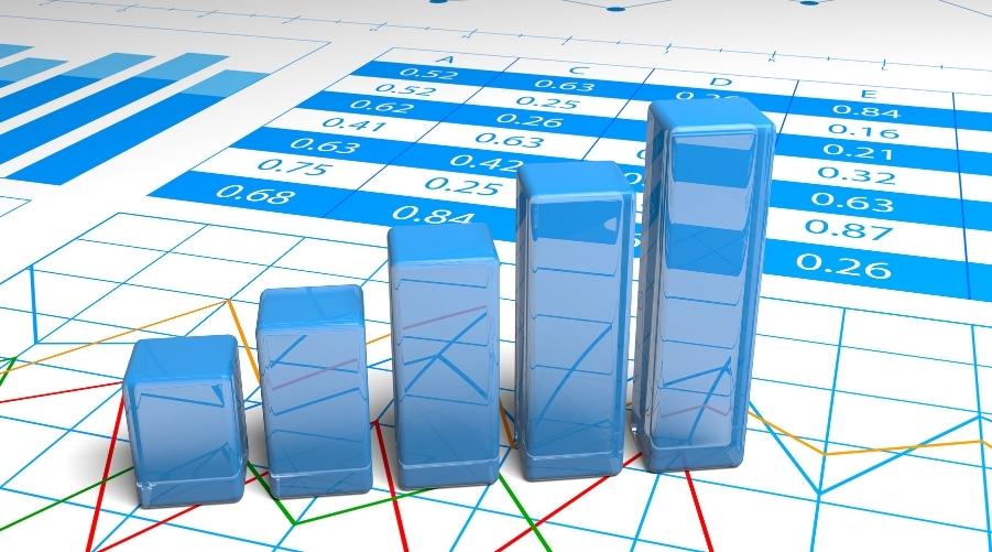 Header image for the blog post titled The Importance Of Forecasting In Business: What You Need To Know from Brixx of a 3D financial report