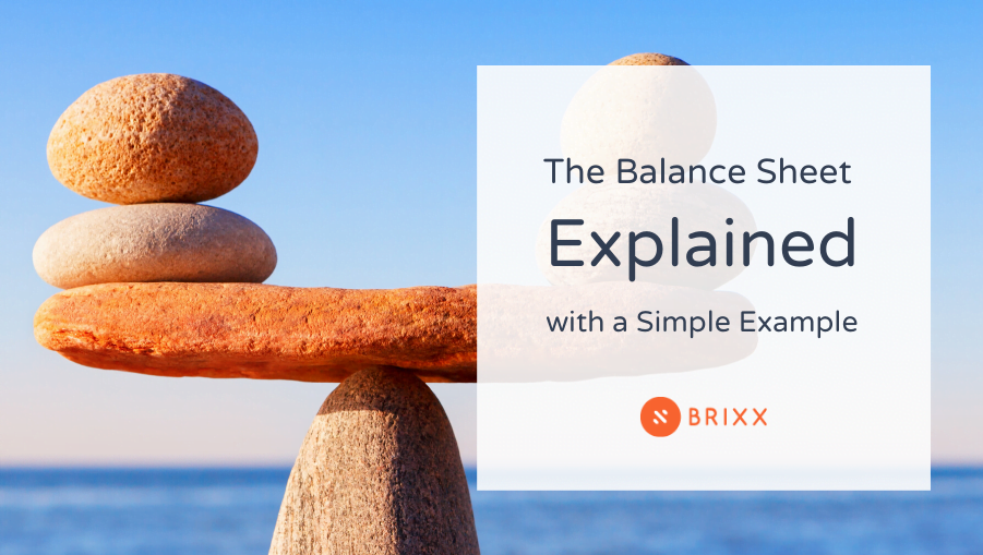 The liabilities and equity section of the balance sheet