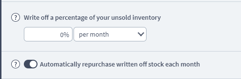 Repurchasing written off inventory