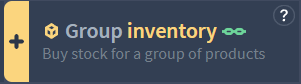 inventory group component