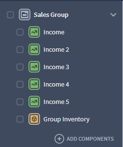 roup inventory in this sales group can calculate stock requirements