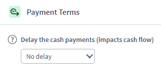 set the terms in individual components