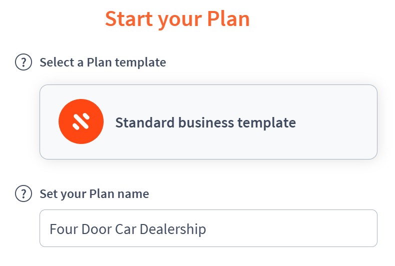 car dealership business - business name in brixx