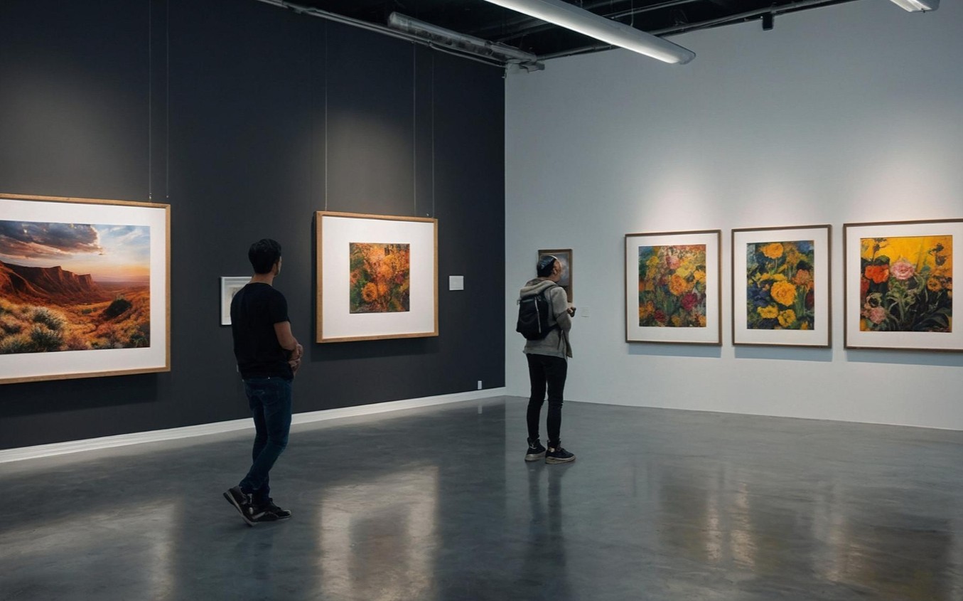 financial modelling tool for art galleries