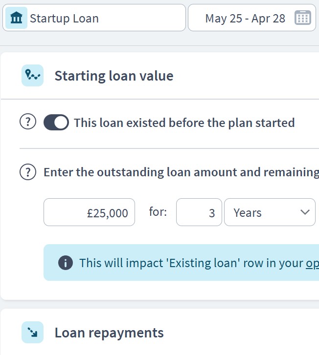 app developer funding component example