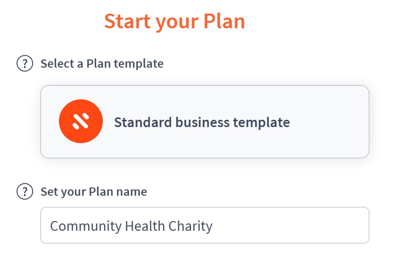 charity business - business name in brixx