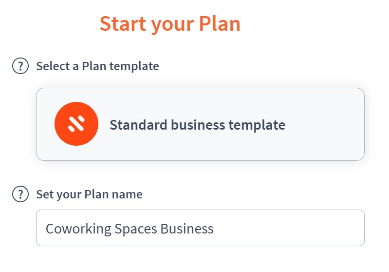 coworking spaces company - business name in brixx