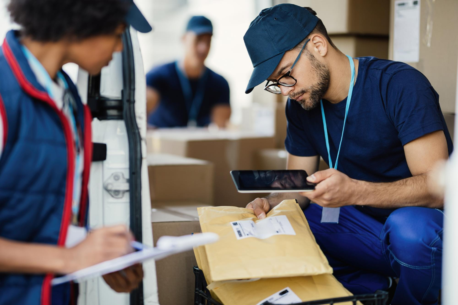 financial modelling tool for courier services
