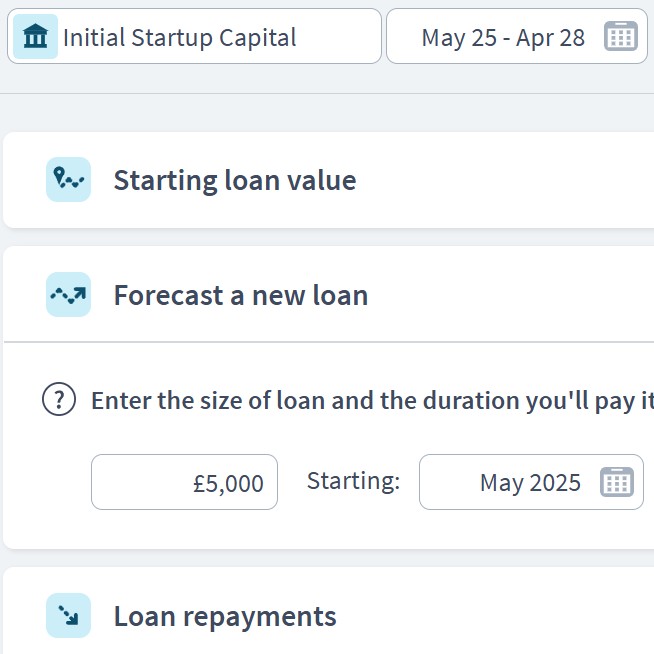freelancer funding component example