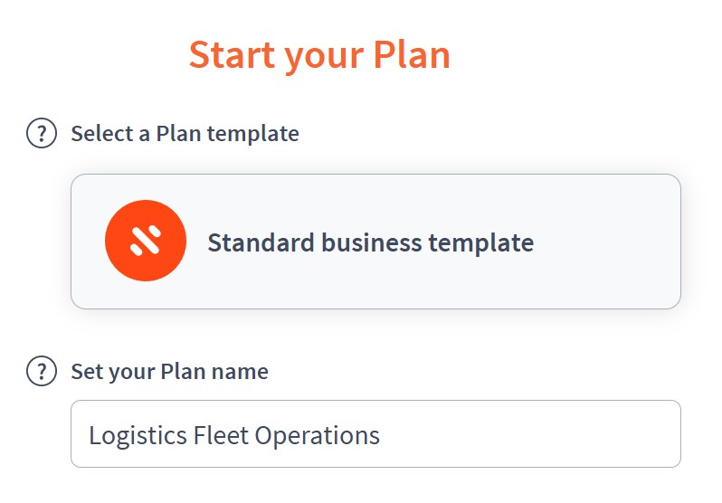 logistics company - business name in brixx
