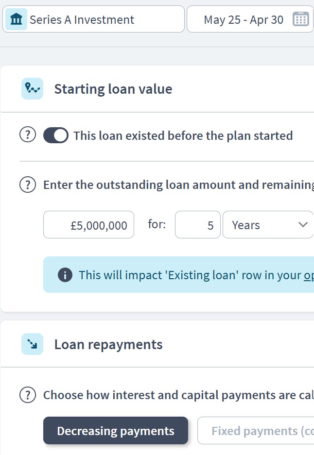pharmaceutical company funding component example