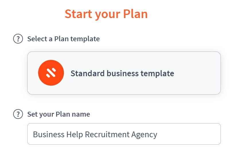 recruitment agency - business name in brixx