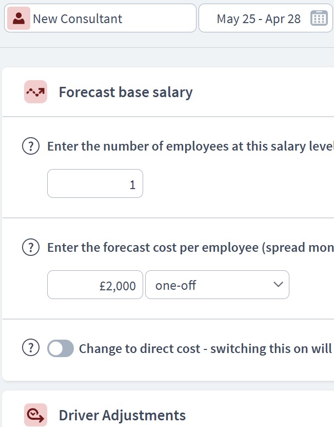 recruitment agency scenario component example