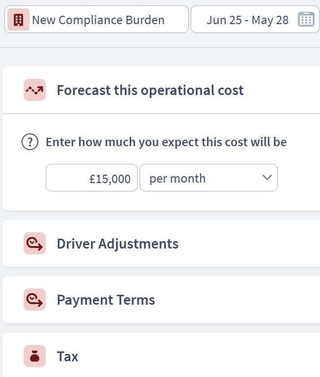 fintech business scenario component example