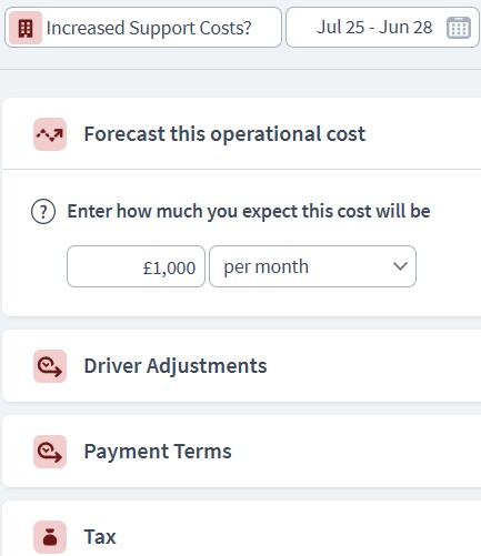 mobile app startup scenario component example