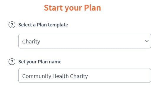Charity New Live Template in Brixx