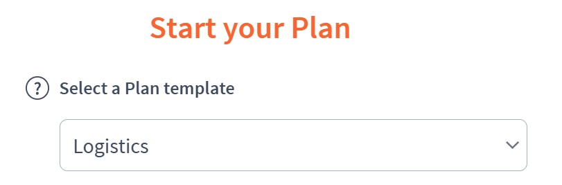 Logistics Template Preview