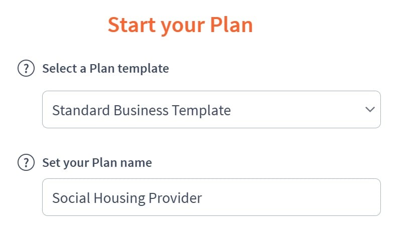 financial modelling tool for social housing providers