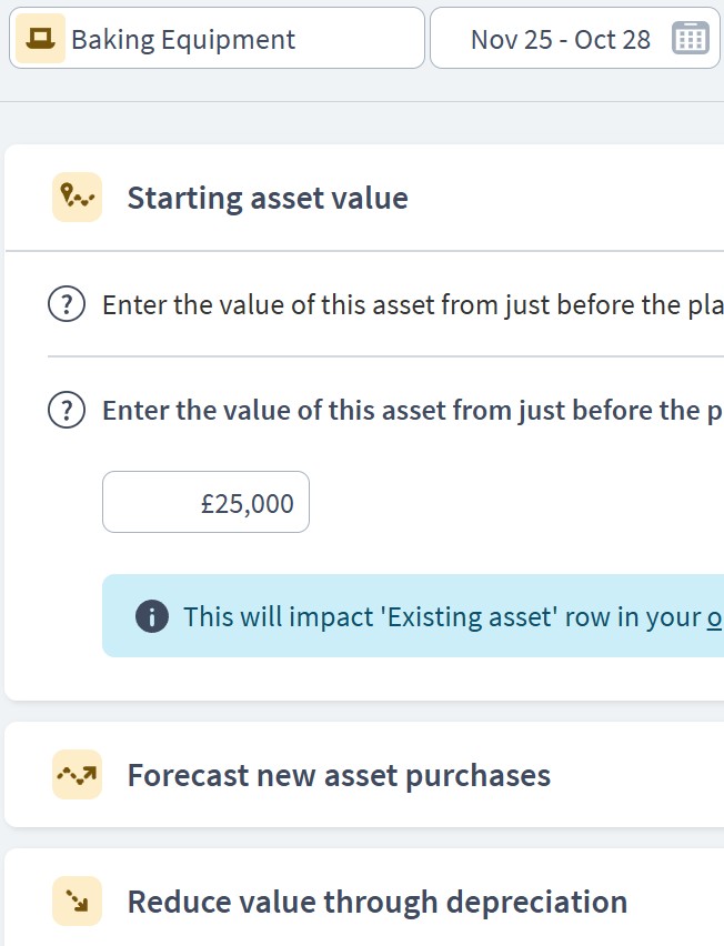 bakery asset component examples