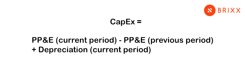 CapEx formula