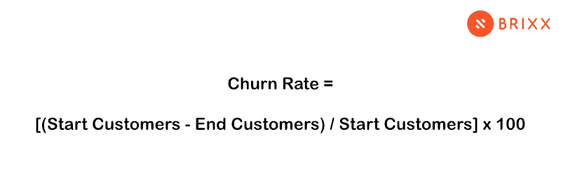 churn rate formula