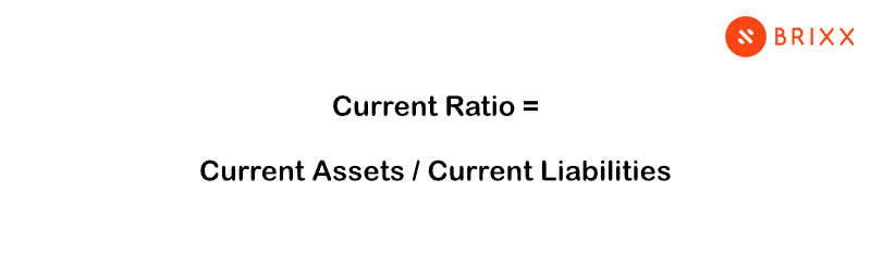 Current Ratio formula