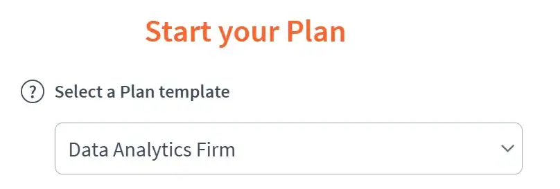 Data Analytics Template Preview