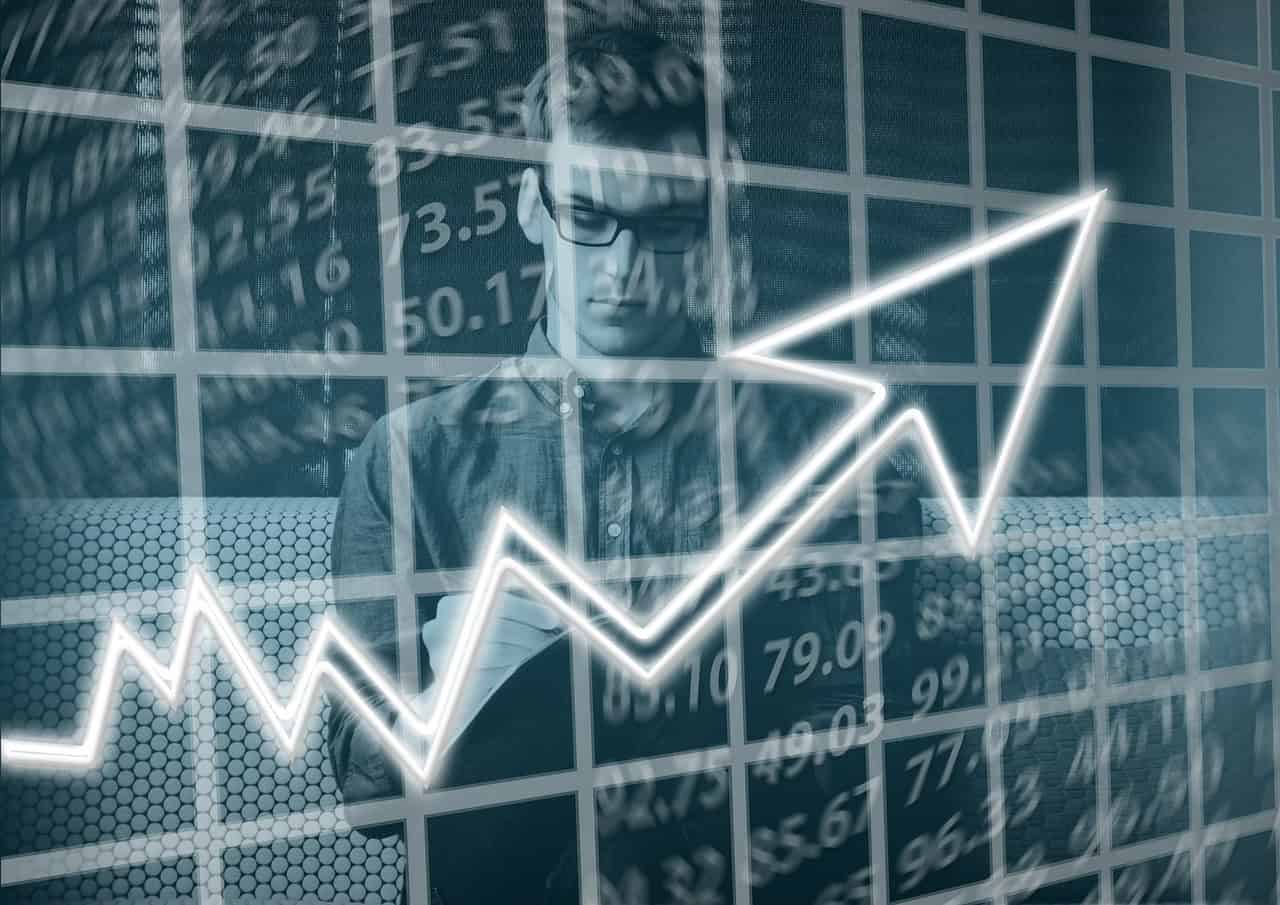 Financial growth and data analysis for business success.