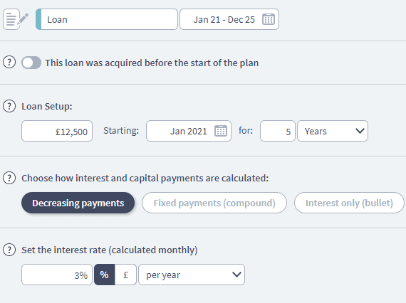 cash flow forecasting funding requirements 