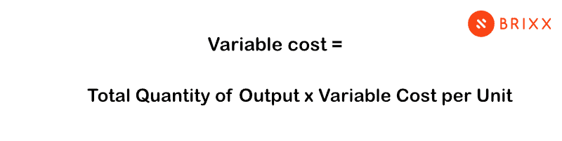 Variable cost formulas
