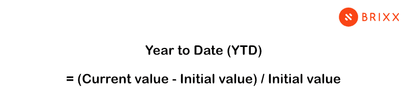 Year to Date (YTD) formula