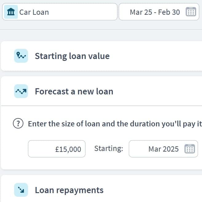 a driving instructor funding components example