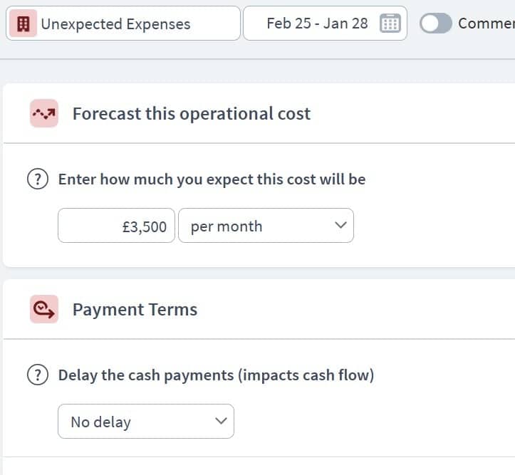 buy to let scenario planning examples