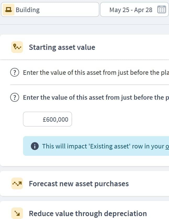 cinema business asset component example