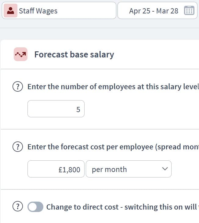 cleaning business expenditure component example