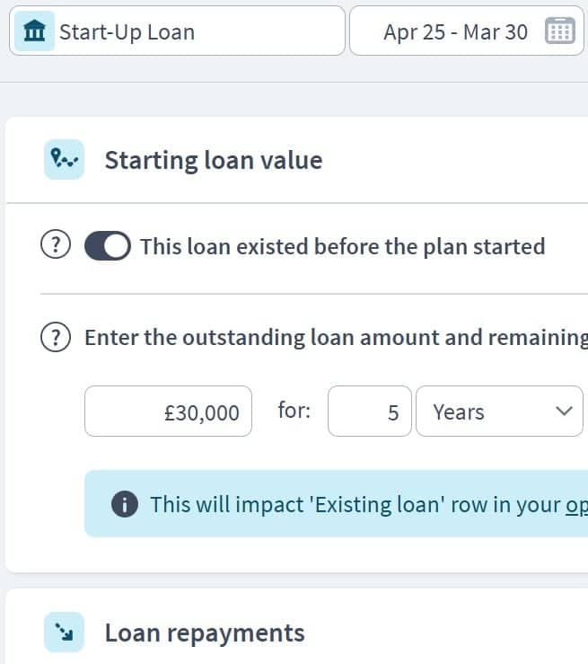 cleaning business funding component example