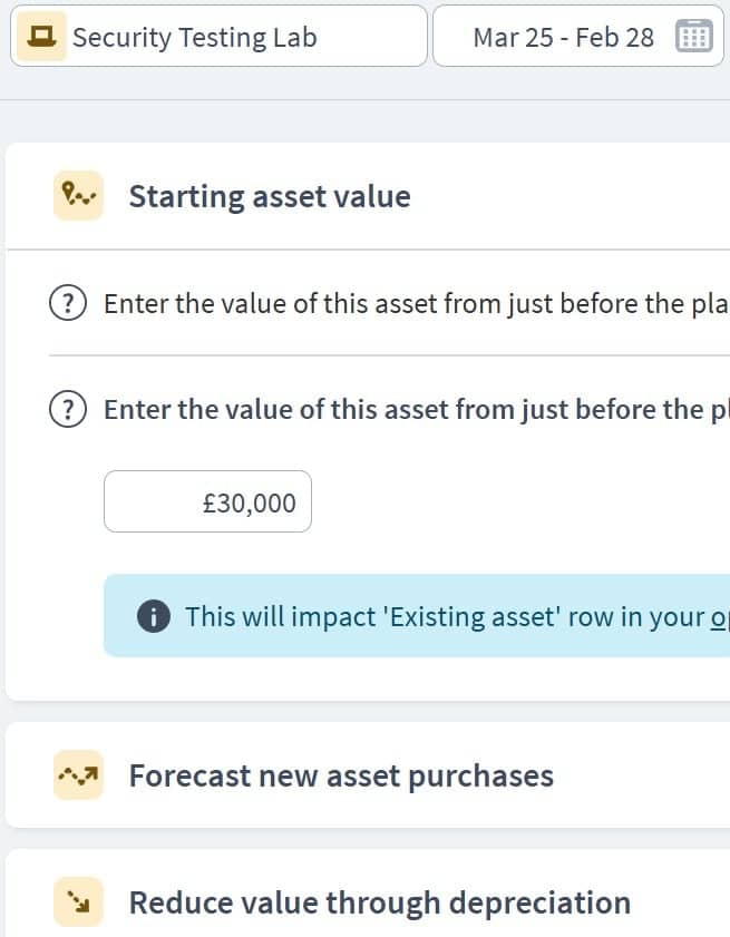cybersecurity asset component example