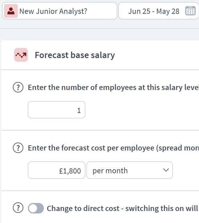 data analytics firm scenario component example