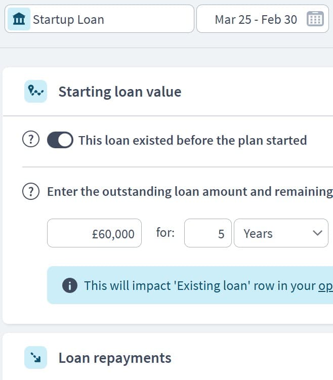 event planners funding component example