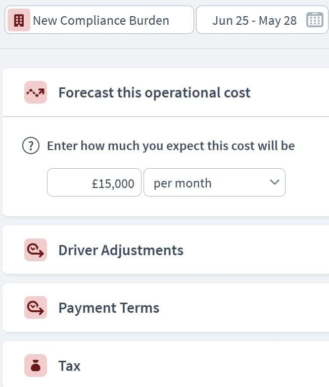 fintech business scenario component example