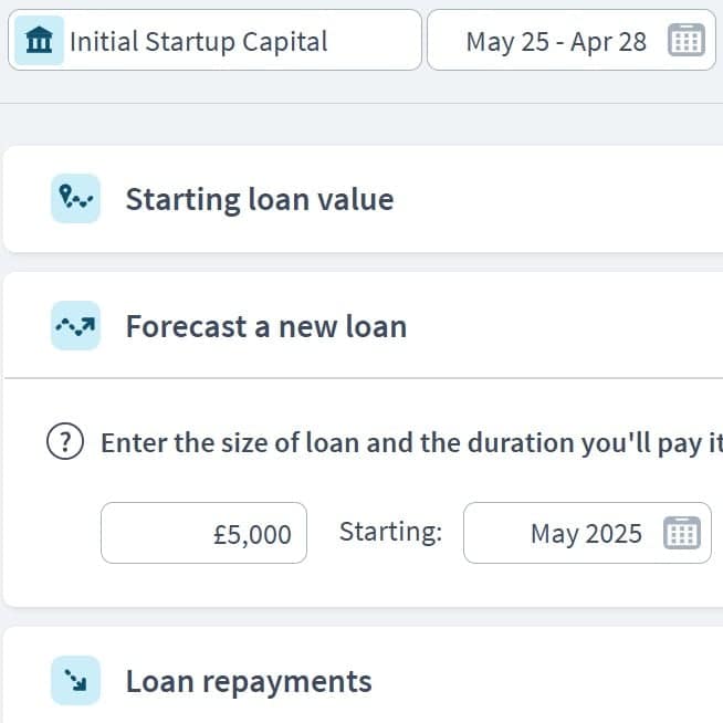freelancer funding component example