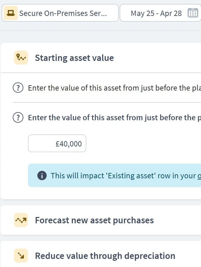 government contractor asset component example