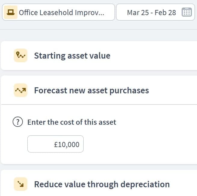 law firm asset components example