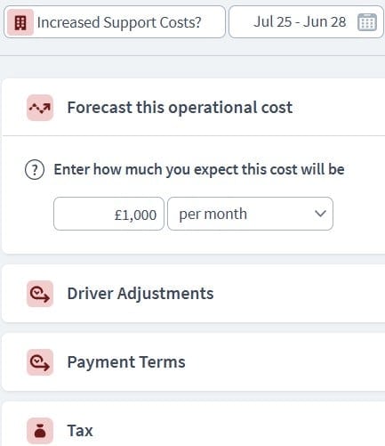 mobile app startup scenario component example