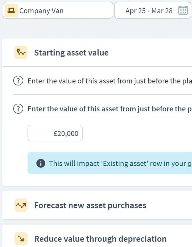 plumbing business asset component example