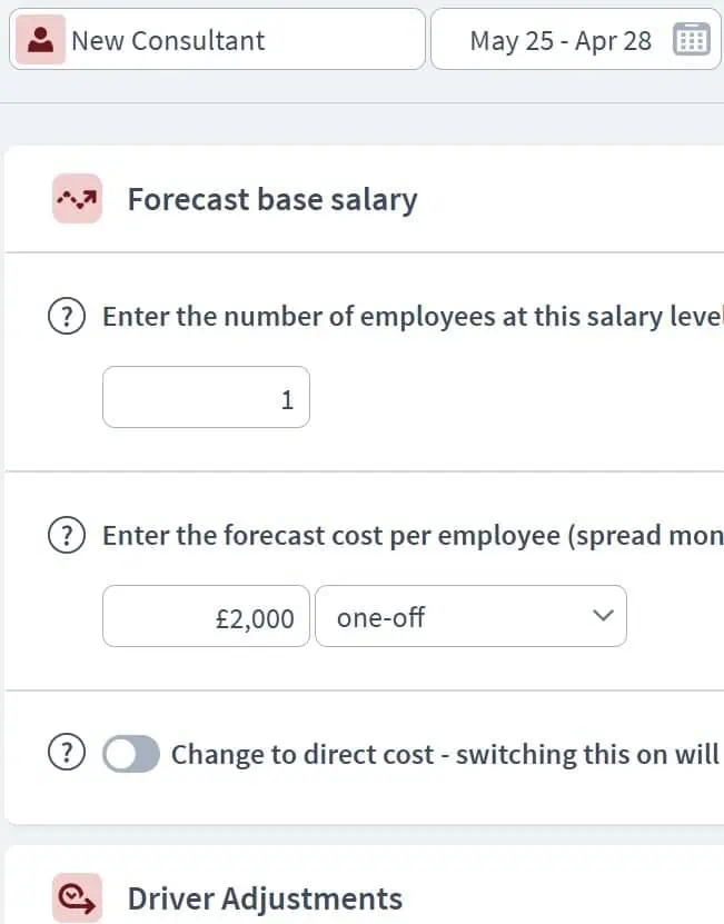 recruitment agency scenario component example