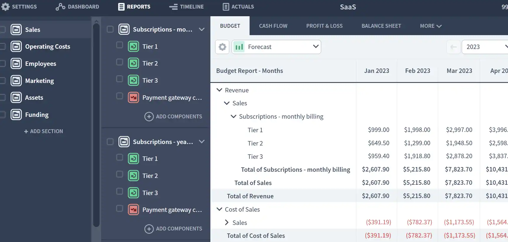 saas report