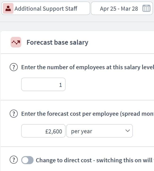 tech startup business scenario component example