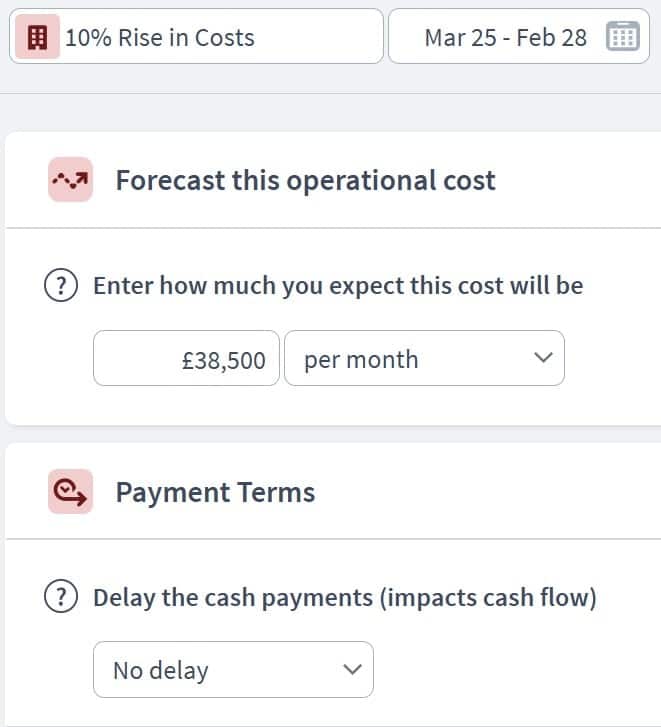 wholesaler scenario component example